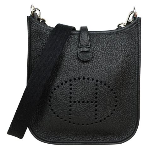 black hermes crossbody|hermes taurillon tpm.